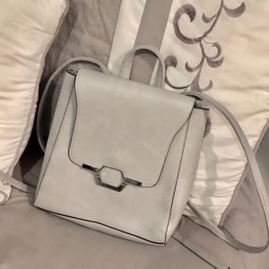 Grey fashion backpack